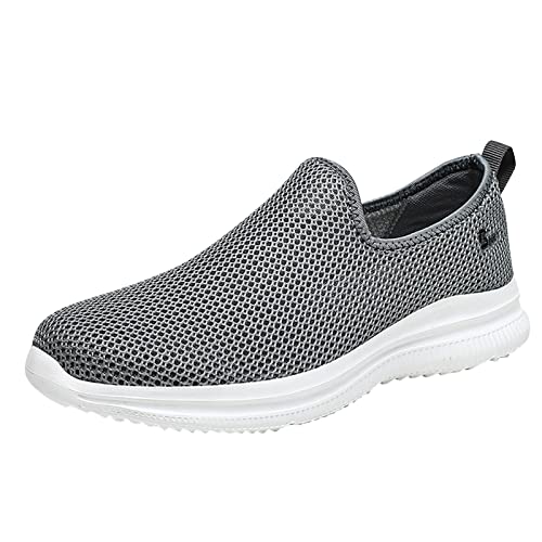 Orthopädische Schuhe Damen Ohne Schnürung Sommer Schlupfschuhe Sportschuhe mit Fussbett Slip On Leicht Sommerschuhe Turnschuhe Elegant Bequeme Memory Foam Sneaker Orthopädische Schuhe von Generisch