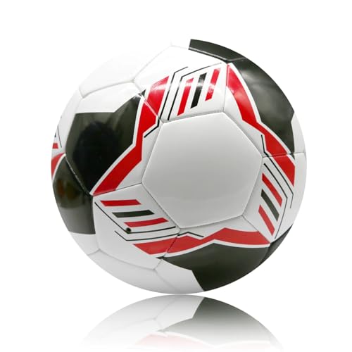 PU-Fußball ohne Markenlogo – Größe 5 – Lieferung unaufgepumpt – Hyperseam Bonded Ball von Generisch