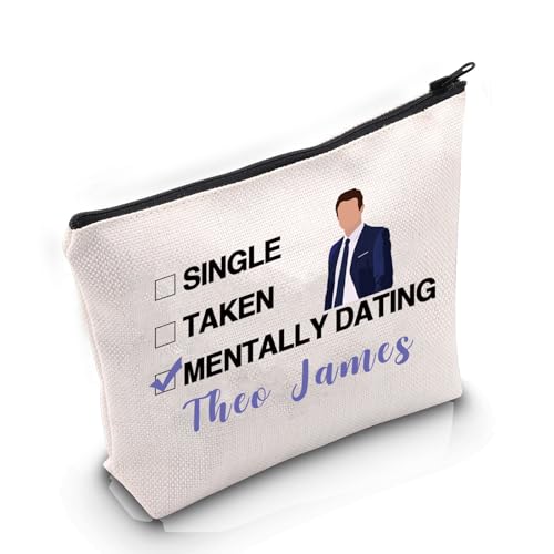 PYOUL T James Inspired Gift Mental Dating T James Make-up-Tasche T James Fan Kosmetiktasche T James Merch, Dating T James Tasche von Generisch