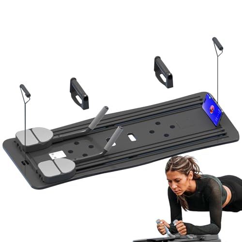 Pilates-Board, Pilates-Board Für Zu Hause - Pilates-Gleitübungsbrett - Zusammenklappbarer Mehrzweck-Roller Für Das Core-Workout-Gerät Für EIN Tolles Training Zu Hause von Generisch