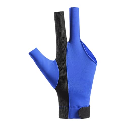 Poolhandschuh - Polyester & Spandex 3 -Finger -Pool -Cue -Handschuh | Atmungsaktives Sporthandschuh mit Stretch Stoff | Nicht-Schlupf-Billardfach für reibungslose Cue-Kontrolle | Anti-Sweat-Design für Poolhandschuh - Polyester & Spandex 3 -Finger -Pool -Cue -Handschuh | Atmungsaktives Sporthandschuh mit Stretch Stoff | Nicht-Schlupf-Billardfach für reibungslose Cue-Kontrolle | Anti-Sweat-Design für von Generisch
