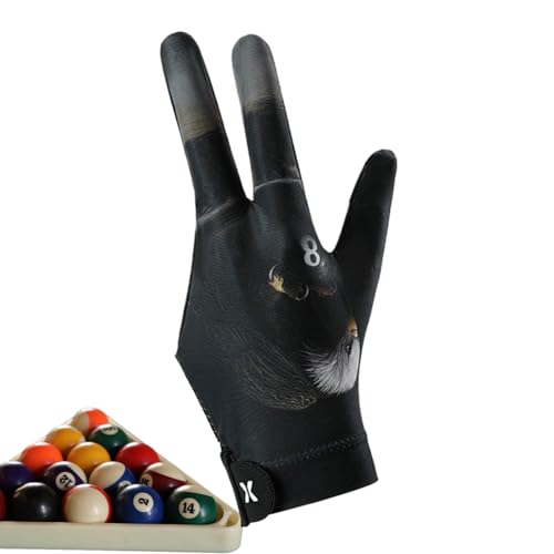 Poolhandschuhe für Linke Hand - Fäustlinge mit 3 Finger - Anti -Slip -Elastizität Billard Handschuh -Radfahrer Golfer Jugendliche Männer Vater Vater Teenager Mutter Gebrauch Poolhandschuhe für Linke Hand - Fäustlinge mit 3 Finger - Anti -Slip -Elastizität Billard Handschuh -Radfahrer Golfer Jugendliche Männer Vater Vater Teenager Mutter Gebrauch von Generisch
