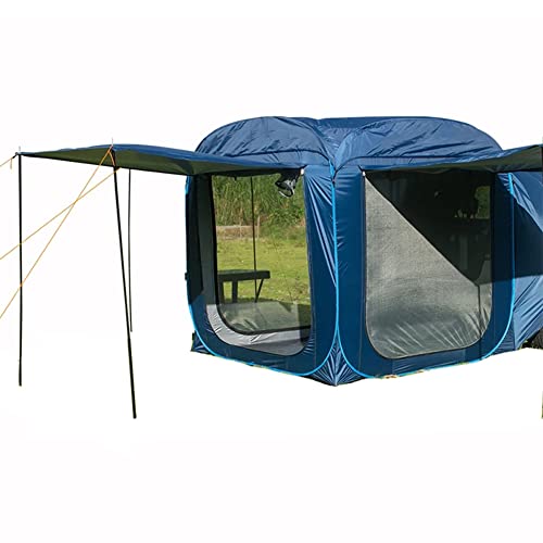 Pop-Up-Auto-Heckzelt, SUV, Auto-Zelt, 3-4 Personen, multifunktional, wasserdicht, winddicht, selbstfahrend, Tour-Auto, Heckmarkise, Kofferraum-Zelte für Familien-Outdoor-Aktivitäten von Generisch