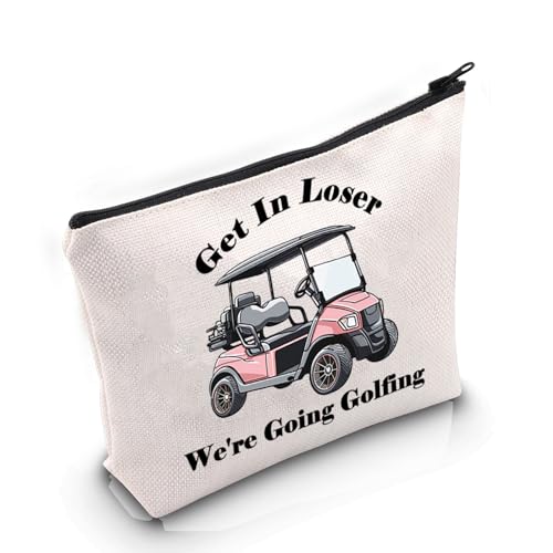 Pyoul Make-up-Tasche für Golfliebhaber, Geschenk für Golf-Liebhaber, Kosmetiktasche, Geschenk, Golftasche für Damen von Generisch