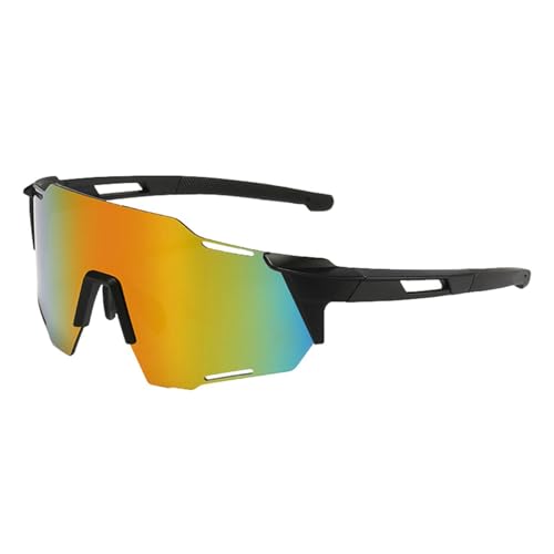 Rennradbrille - Polarisierte Sonnenbrille für Outdoor-Sportarten | Winddichte, staubdichte Fahrradbrille für, Mountainbike, Golf, Laufen, Softball von Generisch