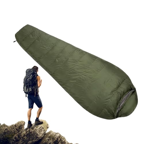 Schlafsack für Erwachsene | Campingschlafsack für Erwachsene für den Winter - Campingschlafsack leicht zu wasserdicht bei Kälte von Generisch