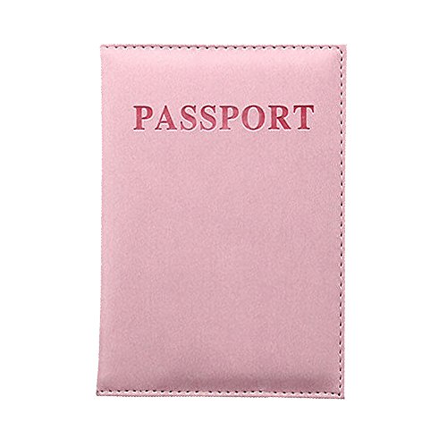 Schulterholster Tasche Reisepassschutz Spezielle Reise Nette ID Karte Organizer Hülle Halter Tasche Nylon Schultertasche, rose, Einheitsgröße von Generisch