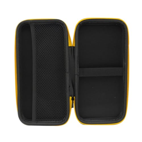 Schwarze Tasche für Anbernic RG505 Handheld Game Player Mini Portable Blace Case for Retro Video Game Console Carrying Bag Travel Electronic Organizer von Generisch