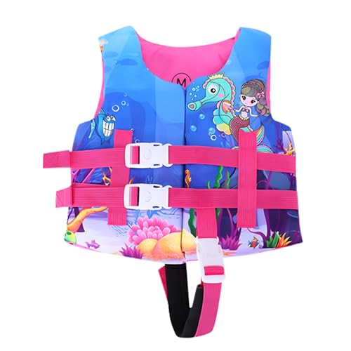 Schwimmweste Kinder Jungen Mädchen Schwimmwesten mit Verstellbarem Gurt und Sicherheitsverschluss Schwimmhilfe Kinderschwimmweste Teenager Wassersport Float Jacket 1-18 Jahre von Generisch