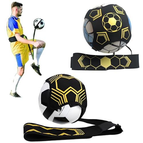 Shin Defender Kickback Trainer - Shindefender Kickback Trainer, The Ball Soccer Juggle Trainers for Beginners and Lovers(2PCS B) von Generisch
