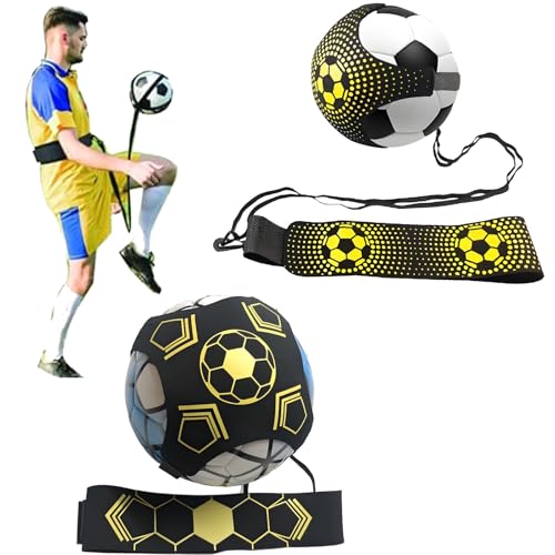 Shin Defender Kickback Trainer - Shindefender Kickback Trainer, The Ball Soccer Juggle Trainers for Beginners and Lovers(2PCS C) von Generisch