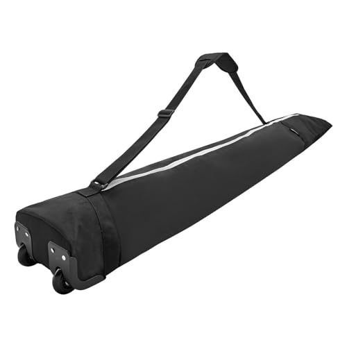 Snowboardtasche - Skitasche | Doppelt gepolsterte Tasche mit Rollen | Snowboardtasche mit Rädern | Snowboardtasche mit Rädern | Einzel & Doppeldecktasche | Langlagertasche von Generisch
