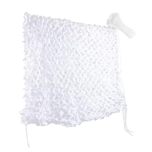 Tarnnetz Sonnenschutz Sichtschutz Netz Weiß 2x5 1.5x8 4x5 3x3 4x4 2.5x4m Armee Camouflage Netz für Garten Freizeit Camping Party Bar Jagd Deko(4 x 10(m)) von Generisch
