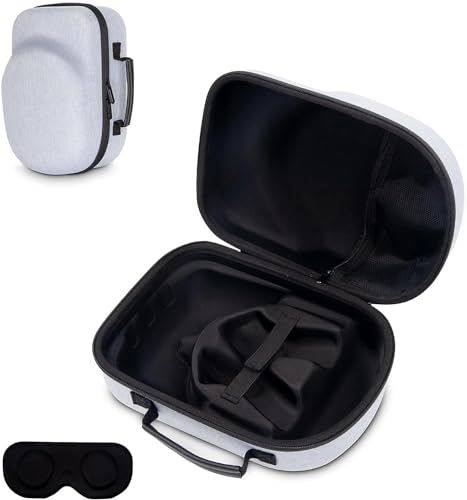 Tasche für Meta Quest 3, Travel Carrying Case Fit für Meta Quest 3, Shock Protection Quest 3 Carry Storage Bag Hülle Kompatibel mit den meisten VR Headstrap auf dem Markt von Generisch
