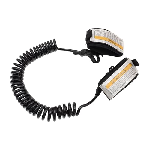 Tauchseil | Lanyard Anti-Verlust mit Feder umwickelt um das Handgelenk zum Tauchen, sichere elastische Schnur zum Schnorcheln, -Ausrüstung, Familie Herren Damen Tauchseil | Lanyard Anti-Verlust mit Feder umwickelt um das Handgelenk zum Tauchen, sichere elastische Schnur zum Schnorcheln, -Ausrüstung, Familie Herren Damen von Generisch