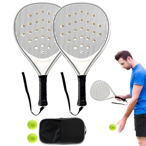 Tennis Schläger,Tennisschläger Set - Luftstromoptimierte Schläger Für Anfänger Jugendliche Kinder Erwachsene Sport Outdoor Reise von Generisch
