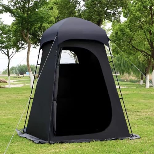 Tragbares Camping-Duschzelt mit Toilette, Angelplatz und Umkleidekabine - Inklusive 20L Wassersack - Ideal für Wandern und Picknick von Generisch