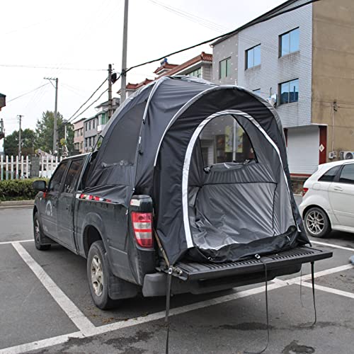 Tragbares LKW-Bettzelt für 3–4 Personen Schlafkapazität – Pickup-LKW-Zelt mit Regenschutz & Tragetasche – einfach aufzubauen, Campingzelt zum Wandern & Angeln von Generisch