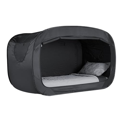 Tragbares Pop-Bett-Zelt – vollständig geschlossenes Zelt – Sichtschutzzelt, Outdoor-Klappbettzelt, Sichtschutzzelt für Erwachsene und Kinder, Schlafzimmer und besserer Schlaf, zusammenklappbar, von Generisch