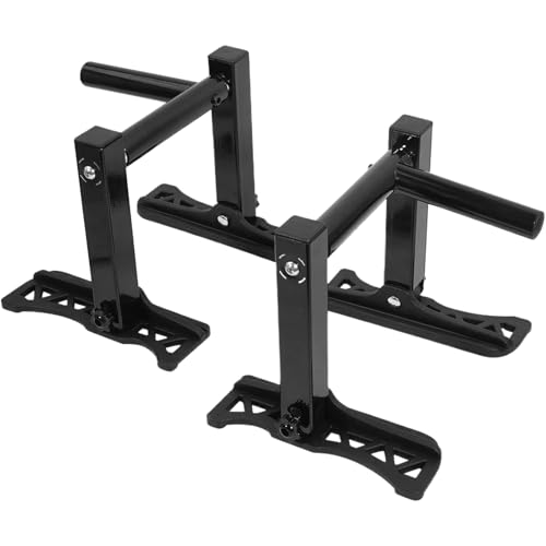 Türrahmen Klimmzugstange - Robuste Krafttrainings Klimmstange für Heimfitness | Zwei Stücke Klappbarer Muskelaufbau Oberkörpertrainer Für Core Training Workout Fitness Übungen von Generisch
