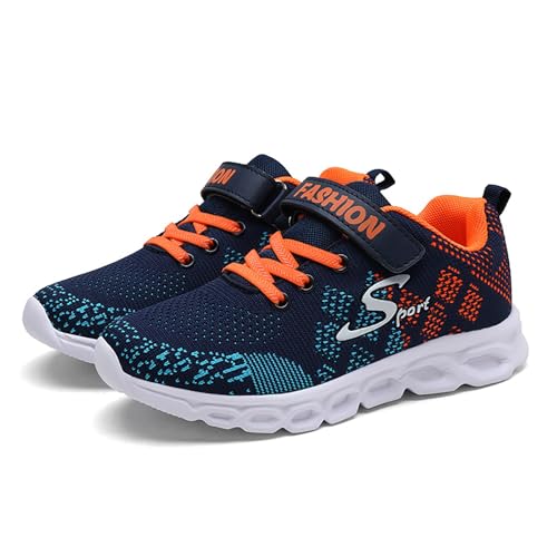 Turnschuhe Mädchen Jungen Leicht Sportschuhe - Sneaker Kinder Atmungsaktiv Mesh Hallenschuhe Outdoor Laufschuhe Modische Schuhe rutschfest Kinderschuhe Freizeitschuhe Tennisschuhe von Generisch