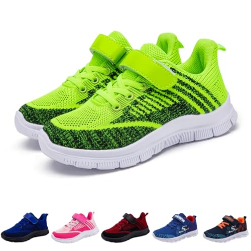 Turnschuhe Mädchen Jungen Leicht Sportschuhe - Sneaker Kinder Atmungsaktiv Mesh Hallenschuhe Outdoor Laufschuhe Modische Schuhe rutschfest Kinderschuhe Freizeitschuhe Tennisschuhe von Generisch