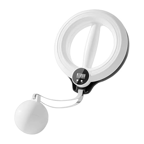 Unterarm Trainer | 360° Rotierender Unterarmtrainer Brusttrainer Gerät - LED Display 3 Modi Fitnessgerät für Oberkörper Training,Heimtrainer Büro Training von Generisch