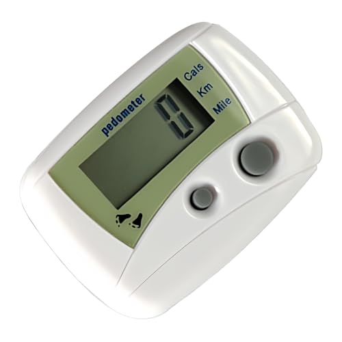 Walking Pedometer – Digital LCD Step Counter, Portable Fitness Device, Lightweight Monitoring Gadget | Accurate Exercise Tool for Recording Distance Running Swimming Hiking Travel Walking Pedometer – Digital LCD Step Counter, Portable Fitness Device, Lightweight Monitoring Gadget | Accurate Exercise Tool for Recording Distance Running Swimming Hiking Travel von Generisch