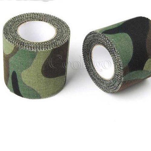 Camoflage Tape Tarnung Gewebeband selbstklebend Bundesweh Tape Duct Tape Panzertape Gewehr tarnen Gewebe Tape (Army) von geo-versand