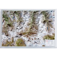 Georelief 3D Reliefkarte Matterhornregion von Georelief