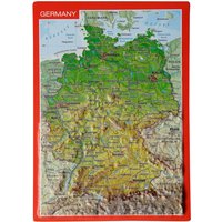 Georelief 3D Reliefpostkarte Deutschland von Georelief