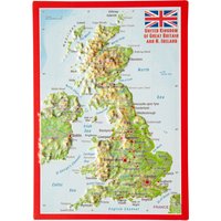 Georelief 3D Reliefpostkarte Großbritannien von Georelief
