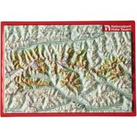 Georelief 3D Reliefpostkarte Hohe Tauern von Georelief