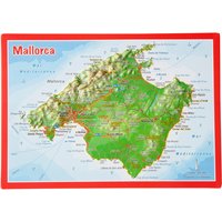 Georelief 3D Reliefpostkarte Mallorca von Georelief