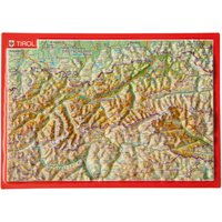 Georelief 3D Reliefpostkarte Tirol von Georelief