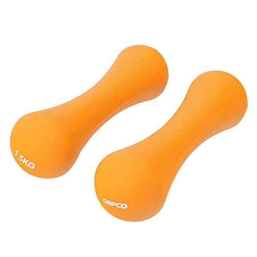 2 x 1.5 kg Neoprenhantel Hantel Neopren Kurzhantel Aerobic von Gepco Advanced Technology