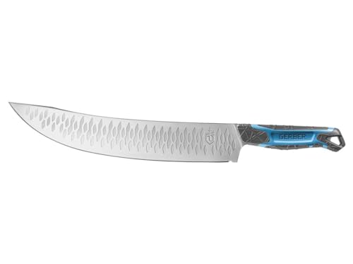 Gerber Filetiermesser mit Messerscheide, Controller Salt Rigor, Mit SaltRx Technologie und Hydrotread Grip Griff, Klingenlänge: 28 cm, 31-003865 von Gerber