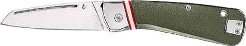 Gerber Taschenklappmesser, Klingenlänge: 7,37 cm, Straightlace, Grün, 30-001663 von Gerber
