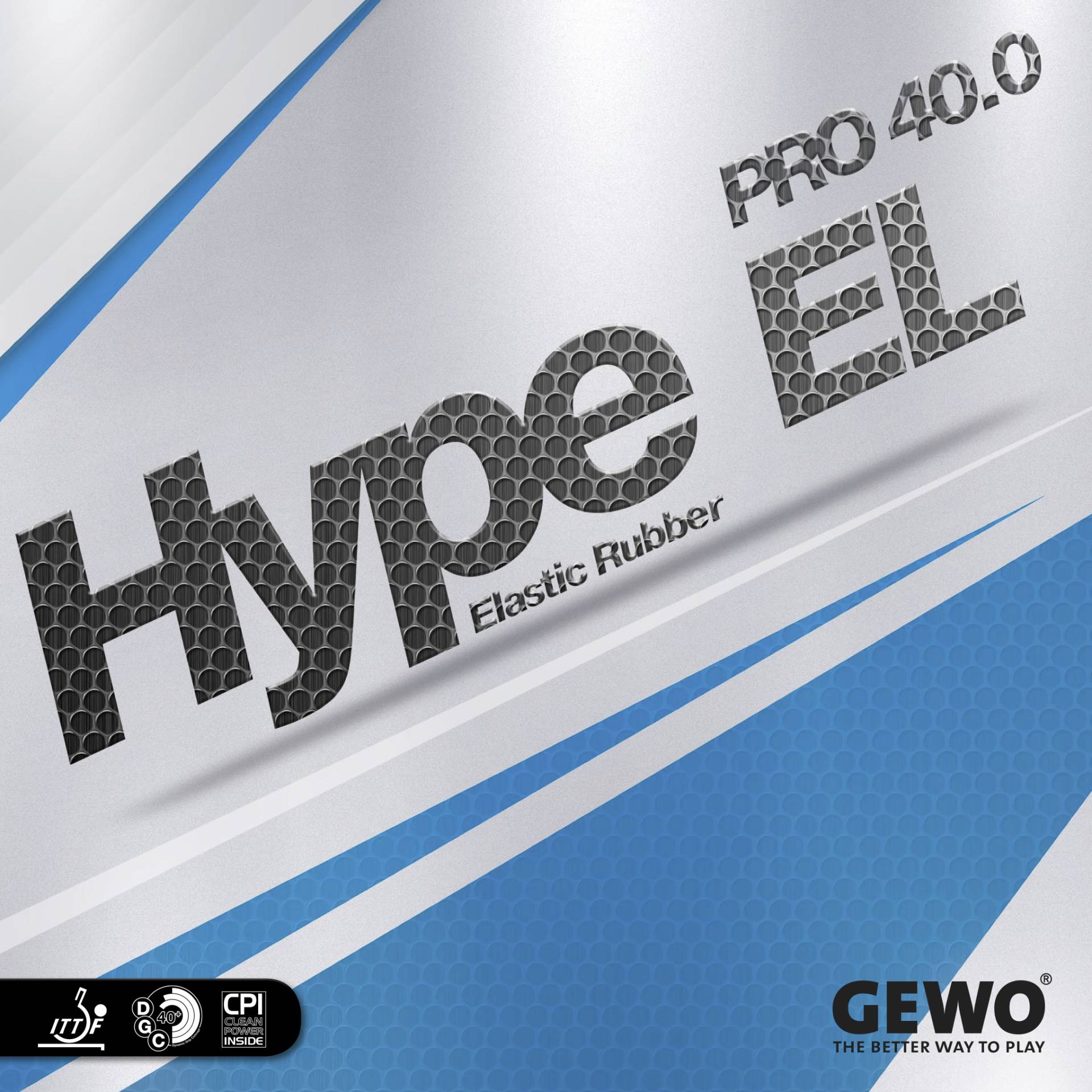 Gewo Hype EL Pro 40 - Tischtennis Belag von Gewo