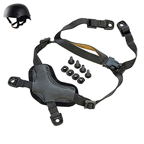 Gexgune Tactical Helmet General Suspension X-Nape Verstellbarer Riemen Helm Zubehör für die Jagd Schießen Klettern Militär Paintball von Gexgune