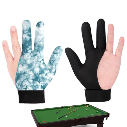 Billard-Queue-Handschuhe, professionelle Pool-Handschuhe, Tischtennis-Handschuhe, Pool-Queue-Zubehör, Billardhandschuh für linke Hand, Billardhandschuh für rechte Hand, rutschfeste von Ghjkldha