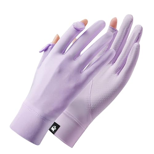 Ghjkldha UV-Schutzhandschuhe,UV-Handschuhe | Atmungsaktive UPF 50+ SPF-Handschuhe, Vollfinger mit Touchscreen | Wanderhandschuhe für Sommerradfahren und Outdoor-Aktivitäten von Ghjkldha