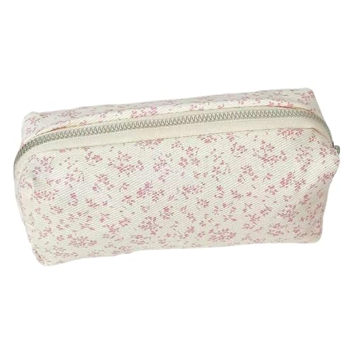 Make-up-Pinsel-Tasche, Kosmetiktasche, Blumen-Make-up-Pinsel-Tasche, Organizer, Reisetasche, Make-up-Pinsel-Aufbewahrungstasche, tragbarer Make-up-Pinselhalter für Damen und Mädchen, C, Refer to von Ghjkldha