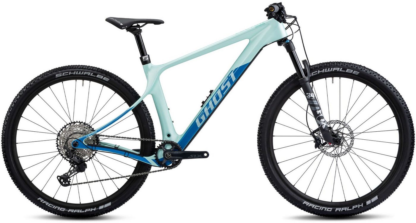 Ghost Mountainbike Lector SF UC Advanced, 12 Gang Shimano XT RD-M8100 Schaltwerk, Kettenschaltung, für Damen und Herren, Kettenschaltung von Ghost