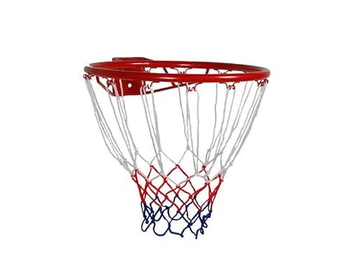 GigiToys® Basketballkorb mit Netz | Basketballkorb | Standardgröße 44,5 cm | für Basketball | für das Haus, den Spielplatz, den Garten von GigiToys