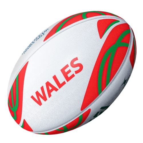 GILBERT Wales RWC 2023 Rugbyball, Größe 5 von Gilbert