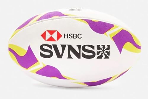 Gilbert- Offizieller HSBC SVNS Rugbyball, Größe 5 von Gilbert-