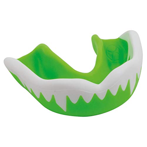 Gilbert Rugby Zahnschutz - Synergie Viper - Grün/Weiß Erwachsene von Gilbert