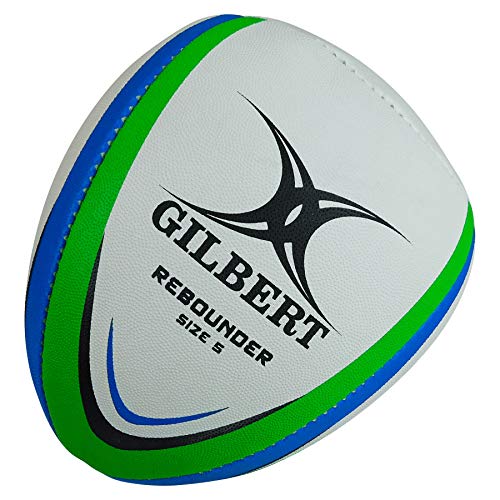 Gilbert Specialist Training Minitrampolin Match-Ball, Weiß/Blau/Grün von Gilbert
