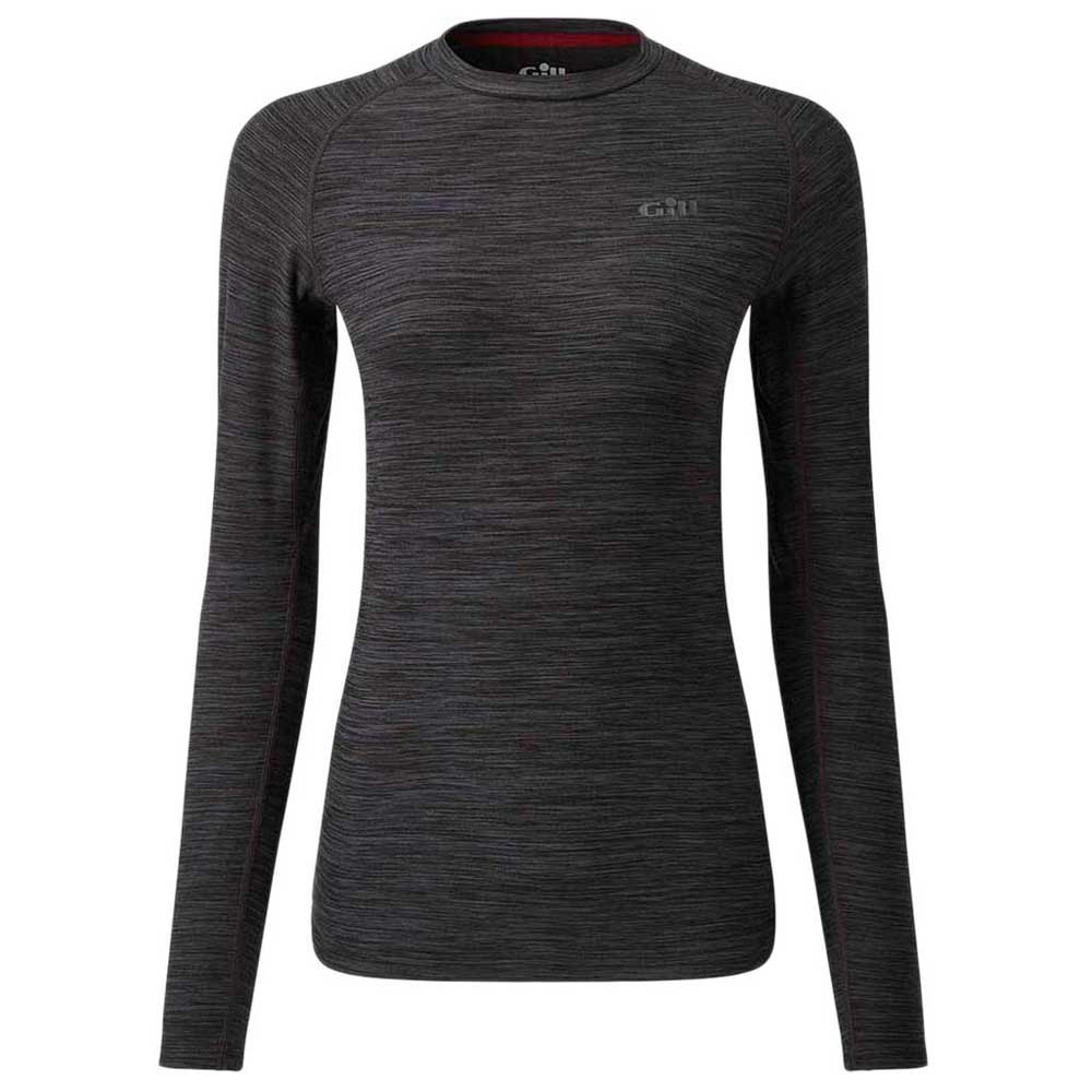 Gill Crew Long Sleeve T-shirt Grau 40 Frau von Gill